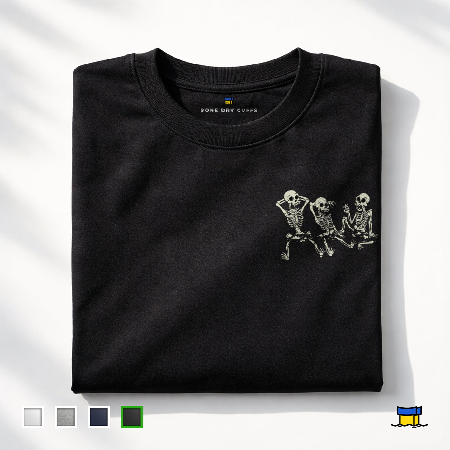 Folded Black Death by Snu Snu Futurama T-Shirt