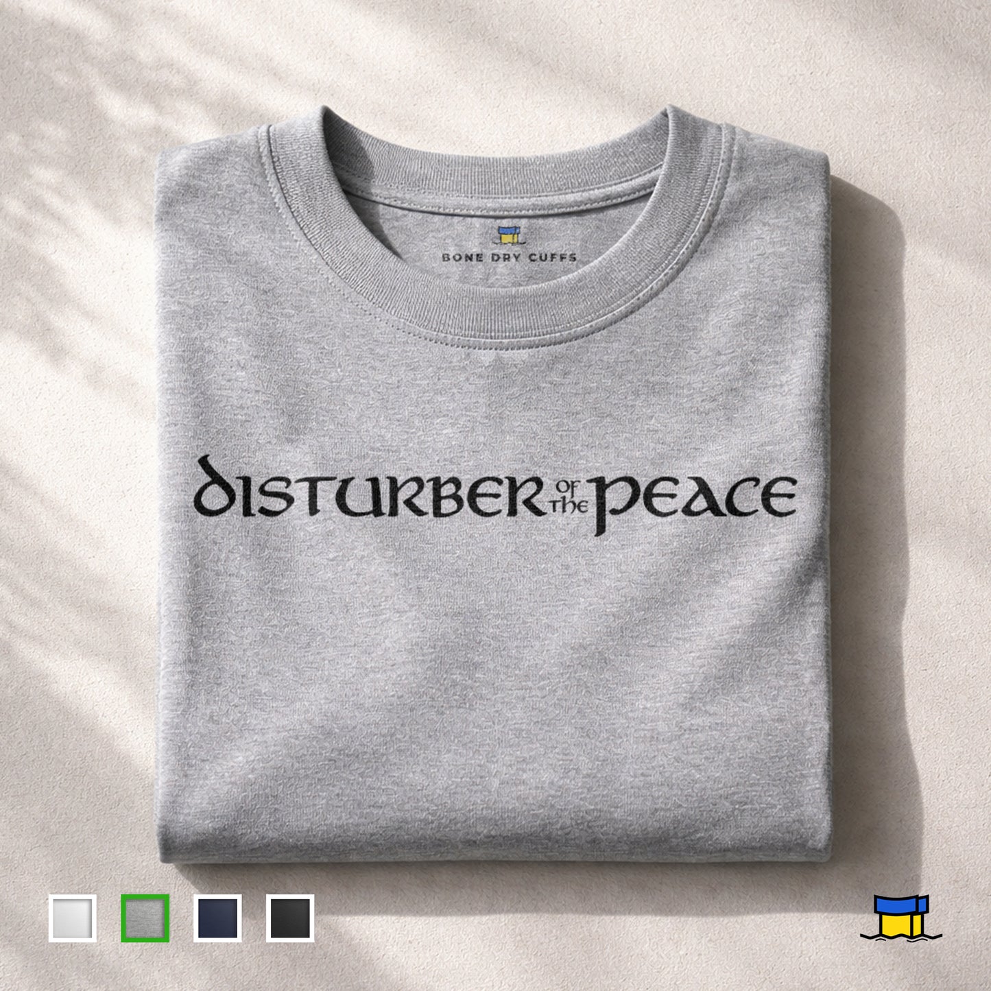 Grey Disturber of The Peace Lord of The Rings T-Shirt