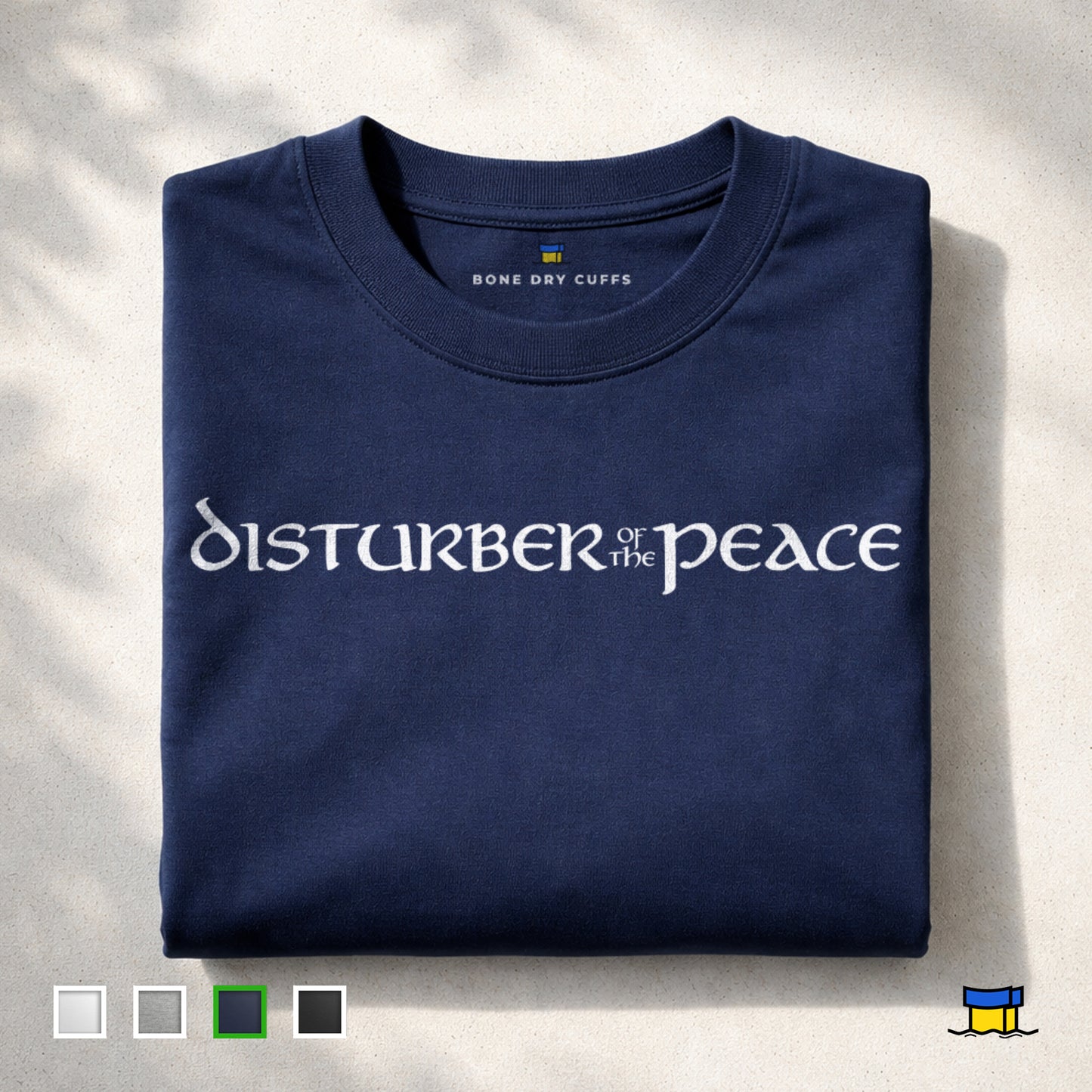 Navy Disturber of The Peace Lord of The Rings T-Shirt
