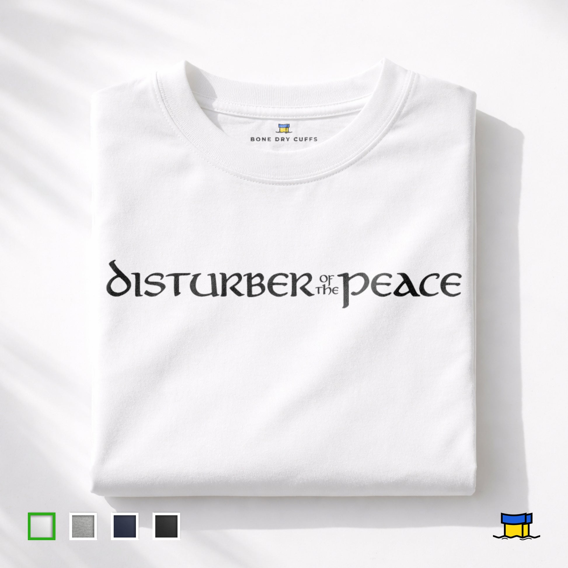 White Disturber of The Peace Lord of The Rings T-Shirt