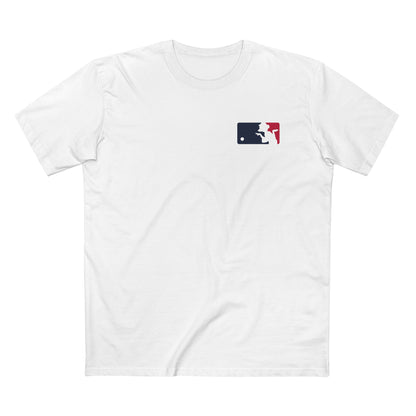 White MLB Simpsons T-Shirt
